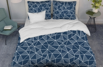 Постельное белье 1,5сп бязь Василиса 9606/1 Декор нав70*70,пр150*214 *1/6