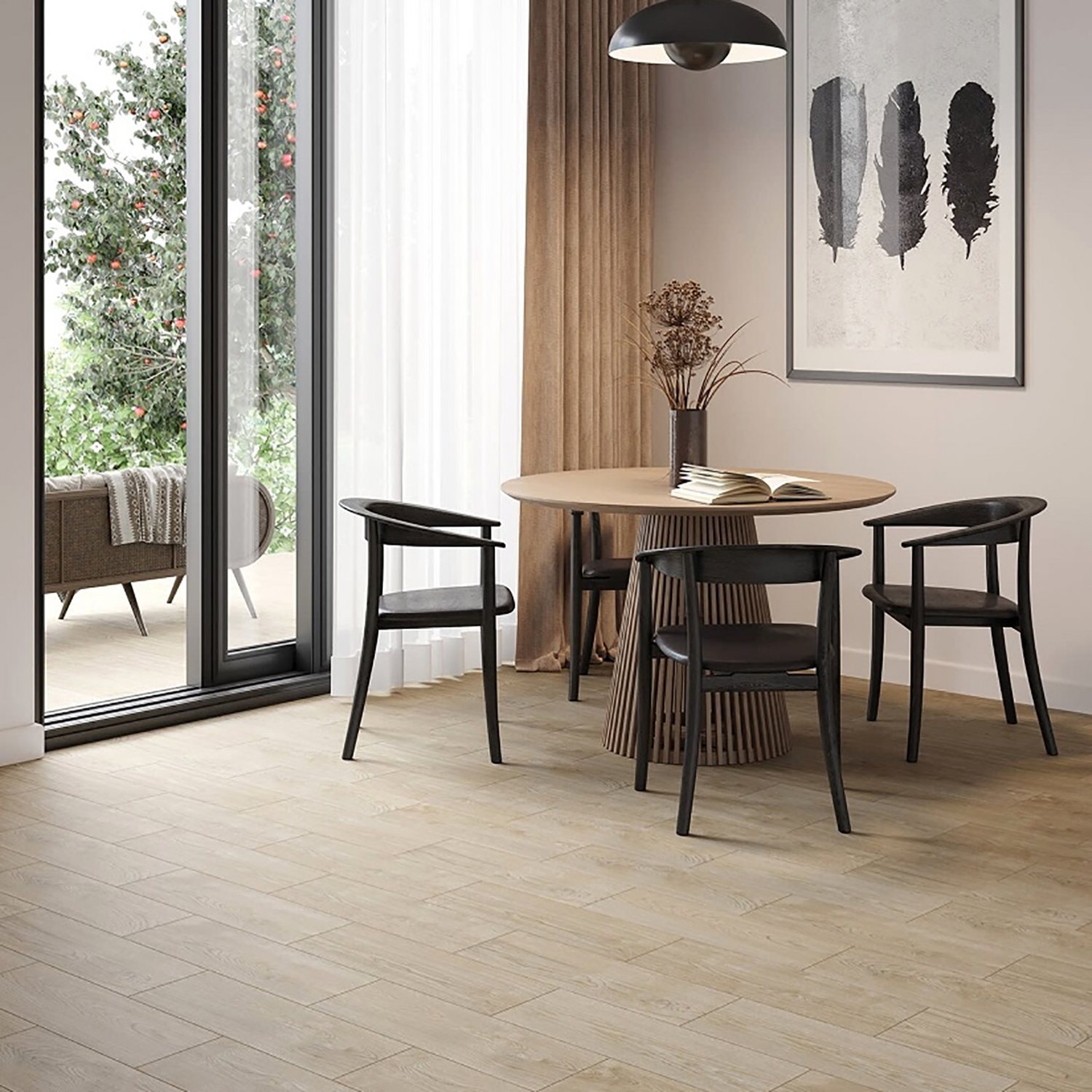 Керамогранит 0.96 м² Lasselsberger Ceramics Джордано 6264-0115-1001, 603х199х8.5 мм, бежевый