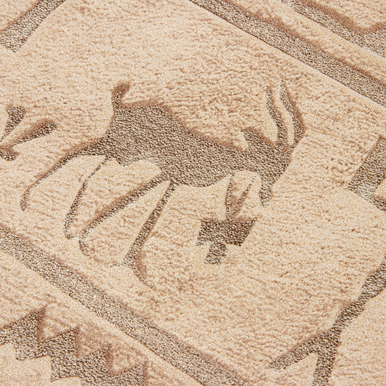 Обои дуплекс Белорусские обои Микерин-61 бежевый 220175-61 (9С6К), 0.53х10.05