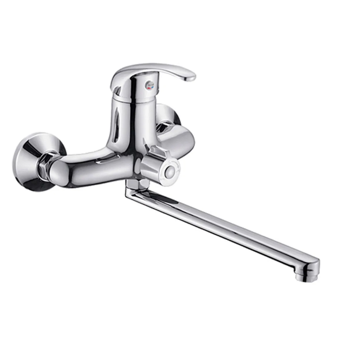 Смеситель для ванны Potato P22215, длинный излив, однорычажный