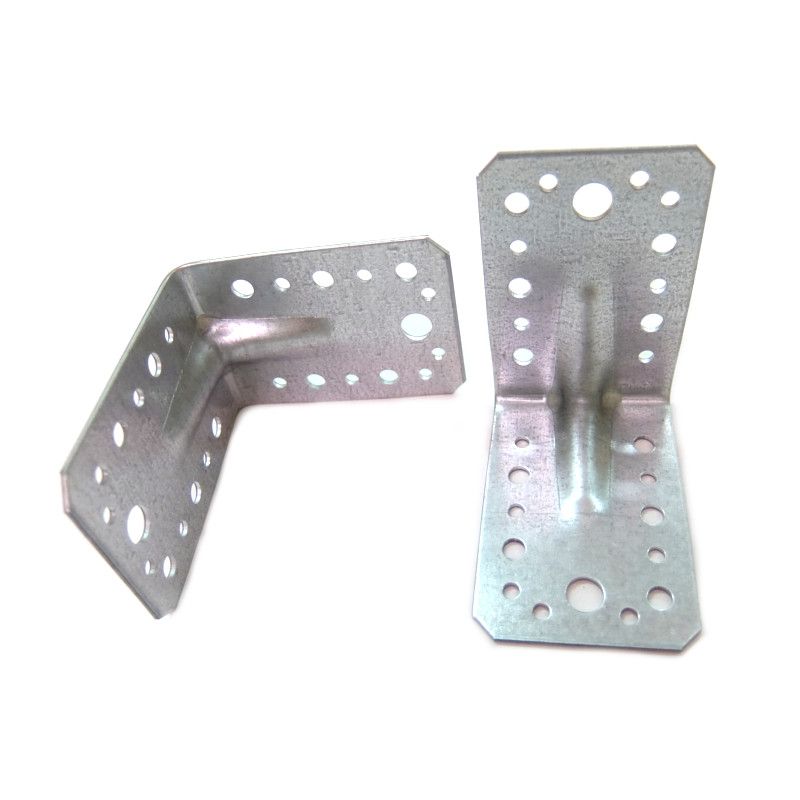 Уголок крепежный 150х150х65 мм ТехноСервис KUU, равносторонний, усиленный