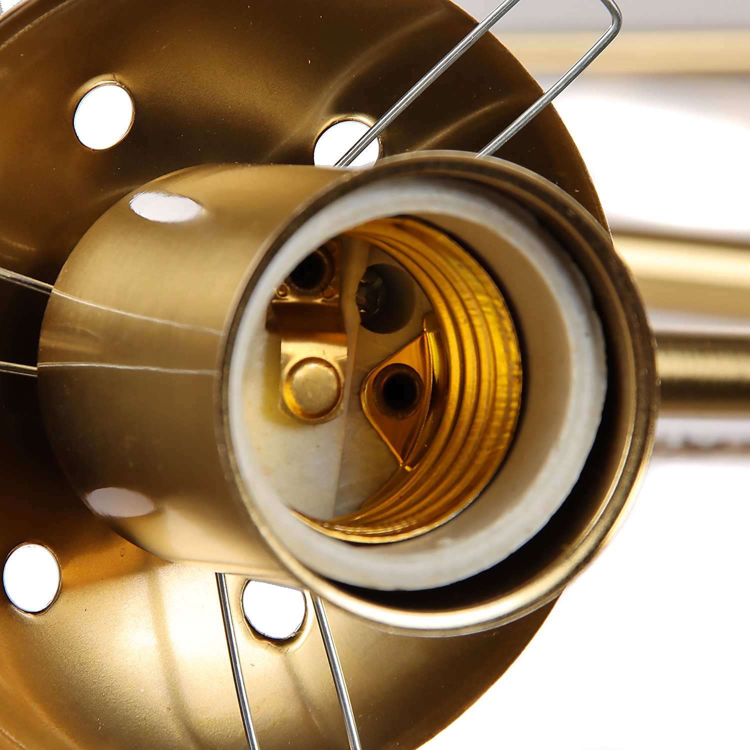 Светильник потолочный N36355/9 COP 9*40W E27 220V (d-780; h-500) S=36м2 VERNER LIGHTING *1