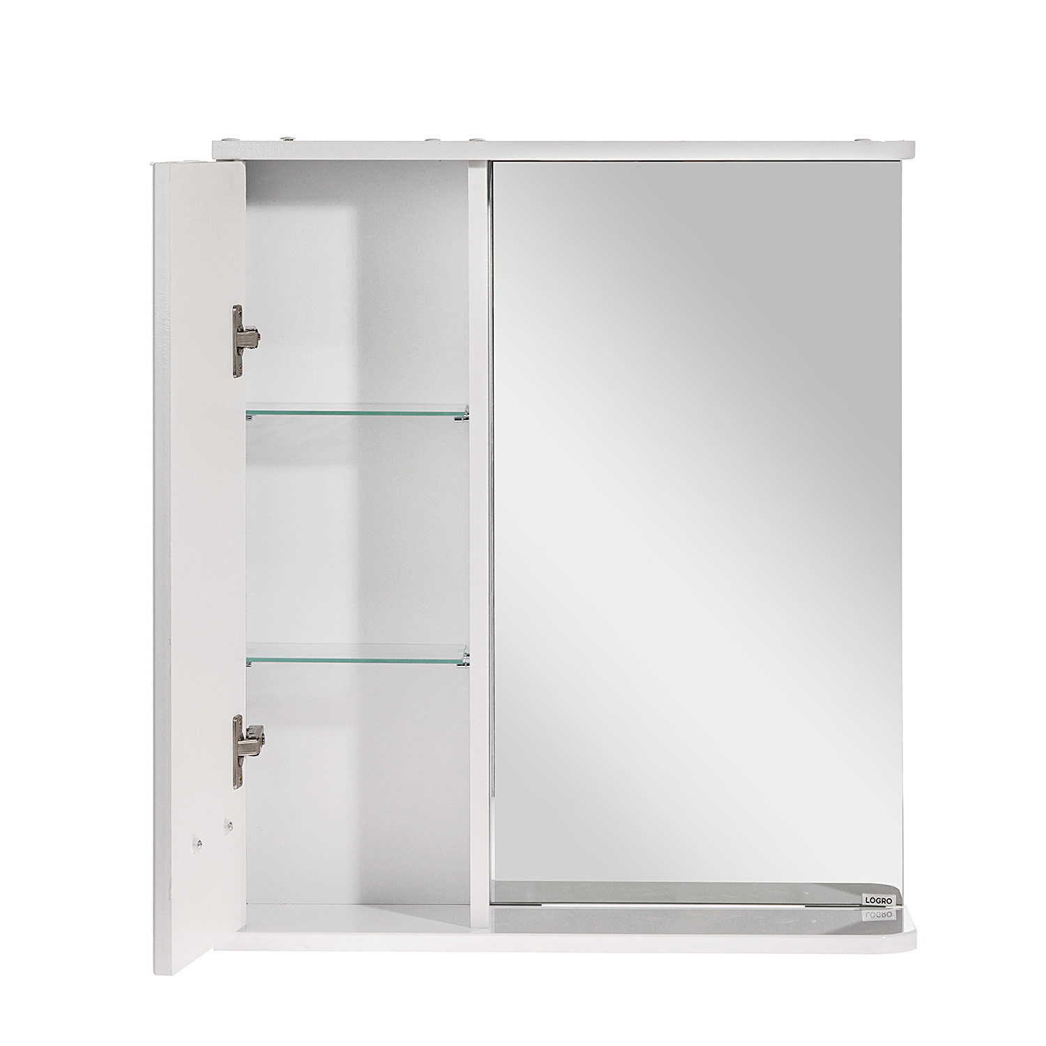 Зеркало-шкаф /LOGRO/ "Пинта 60" левый *1/20