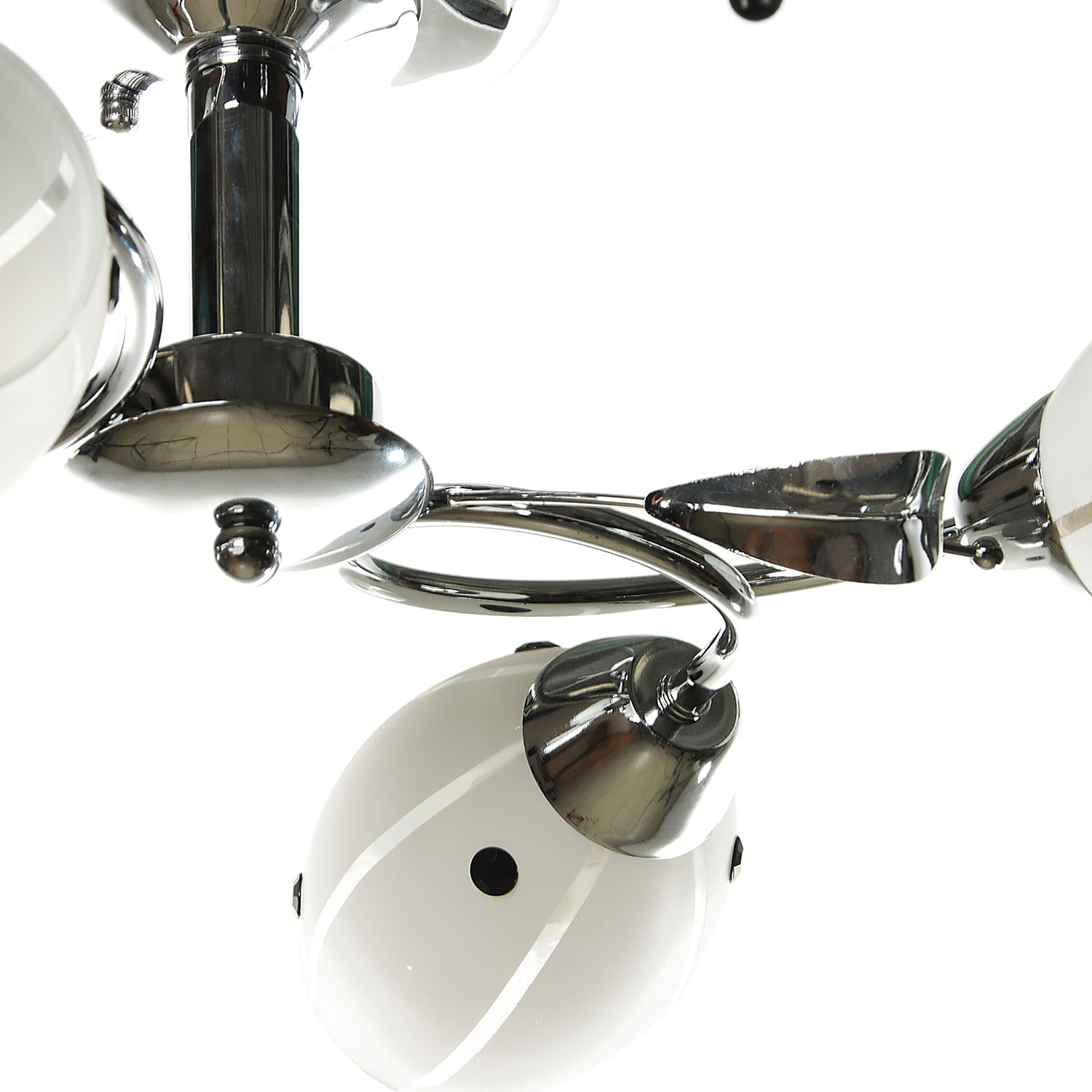 Люстра Verner Lighting А1195/4, 40 Вт, Е27, 4 лампы, хром