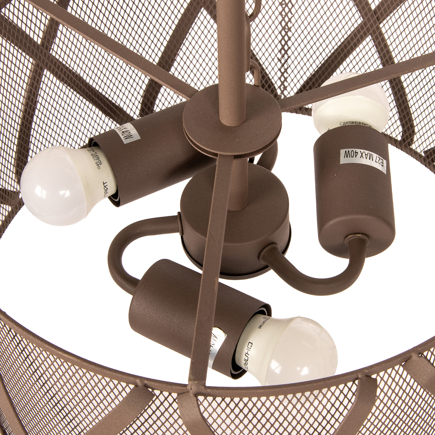 Люстра IL1023-3PC-05 COFFE 40Вт Е27 S=18м2  *1