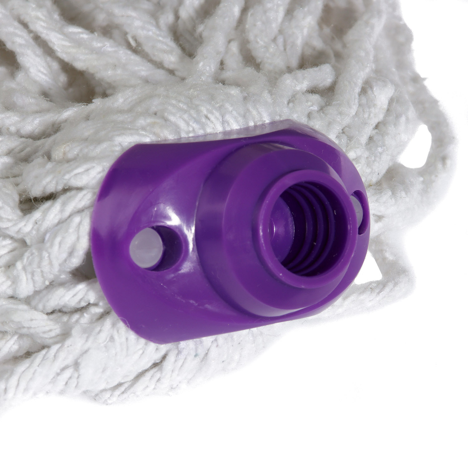 Насадка сменная д/мытья пола верёвочная х/б 230гр дл.веревки 28см ХВ4 ("МультиПласт") *1/30