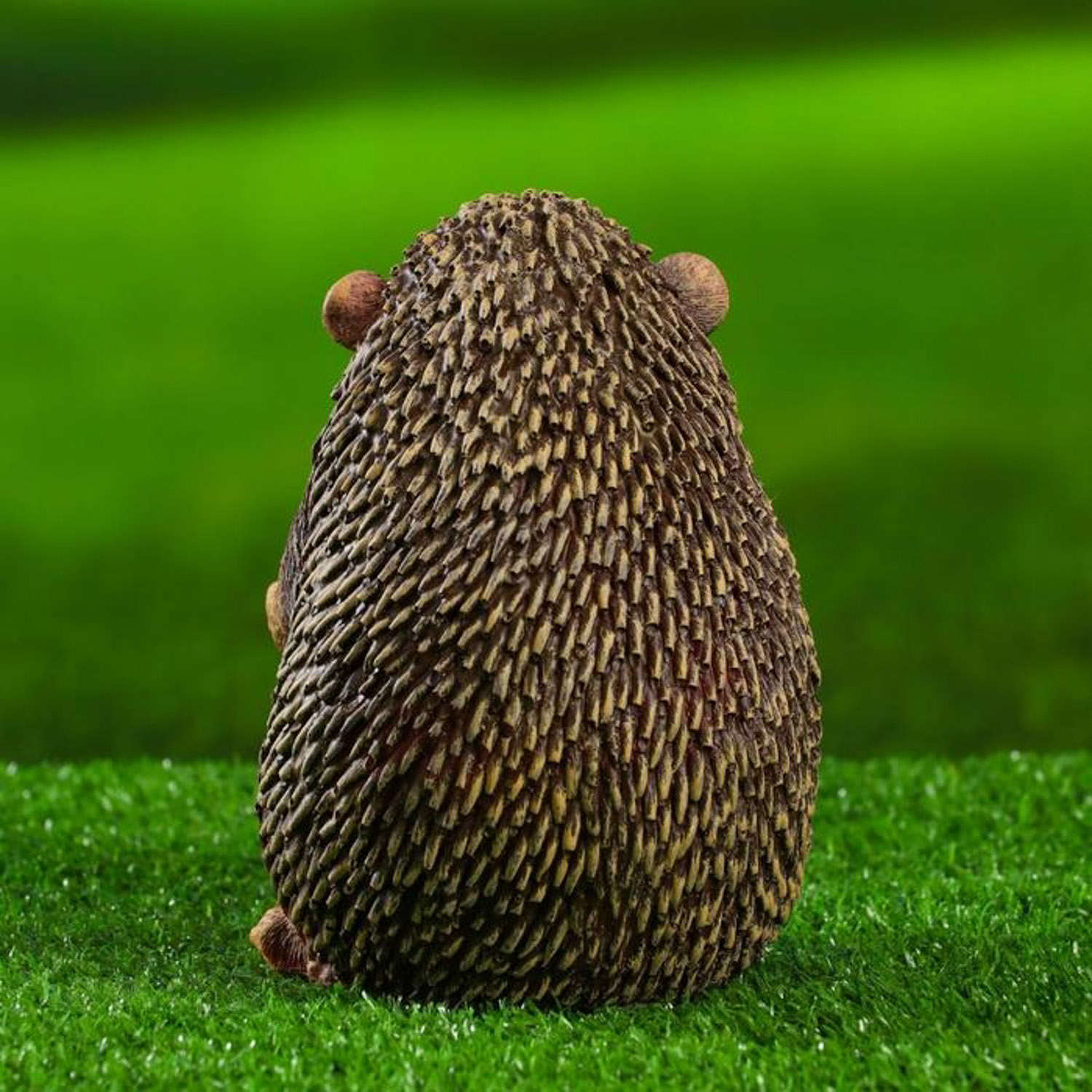 Садовая фигура "Ежик с грибами милый" 16х13х11см   6780531