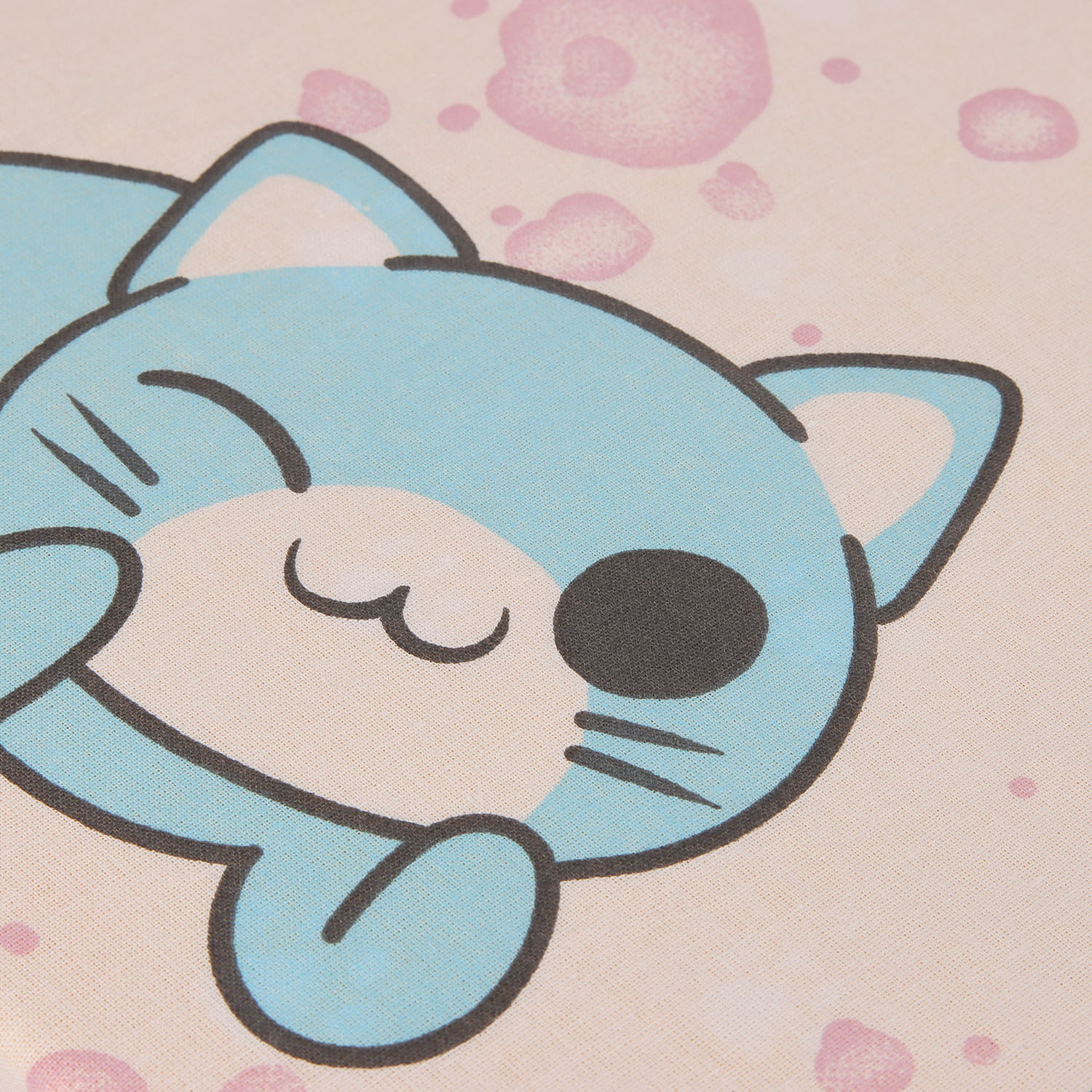 Постельное белье детское 1,5сп поплин Тинейджер Василек 71074/1 Только для котиков *1/7