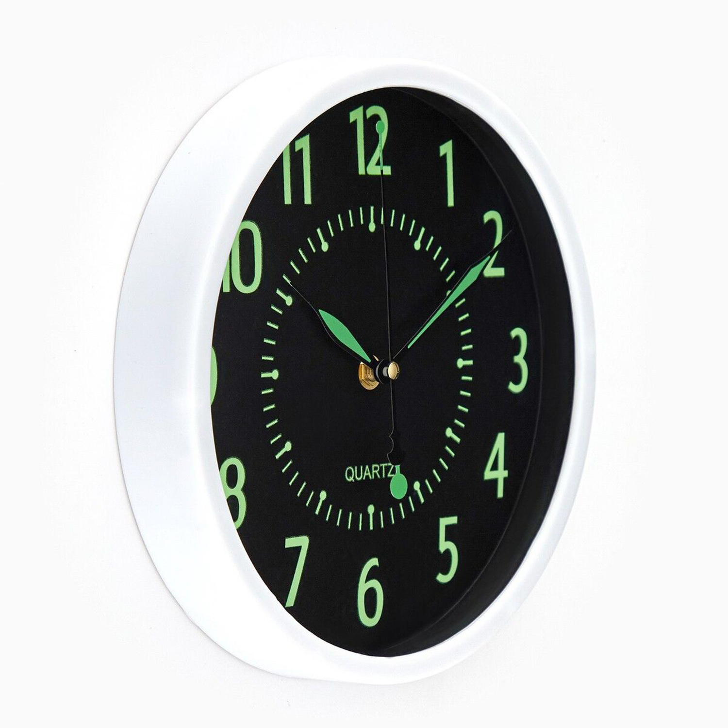 Часы настенные "Ходики", флуоресцентные, дискретный ход, 1АА, 24.5 х 24.5 см    9244376