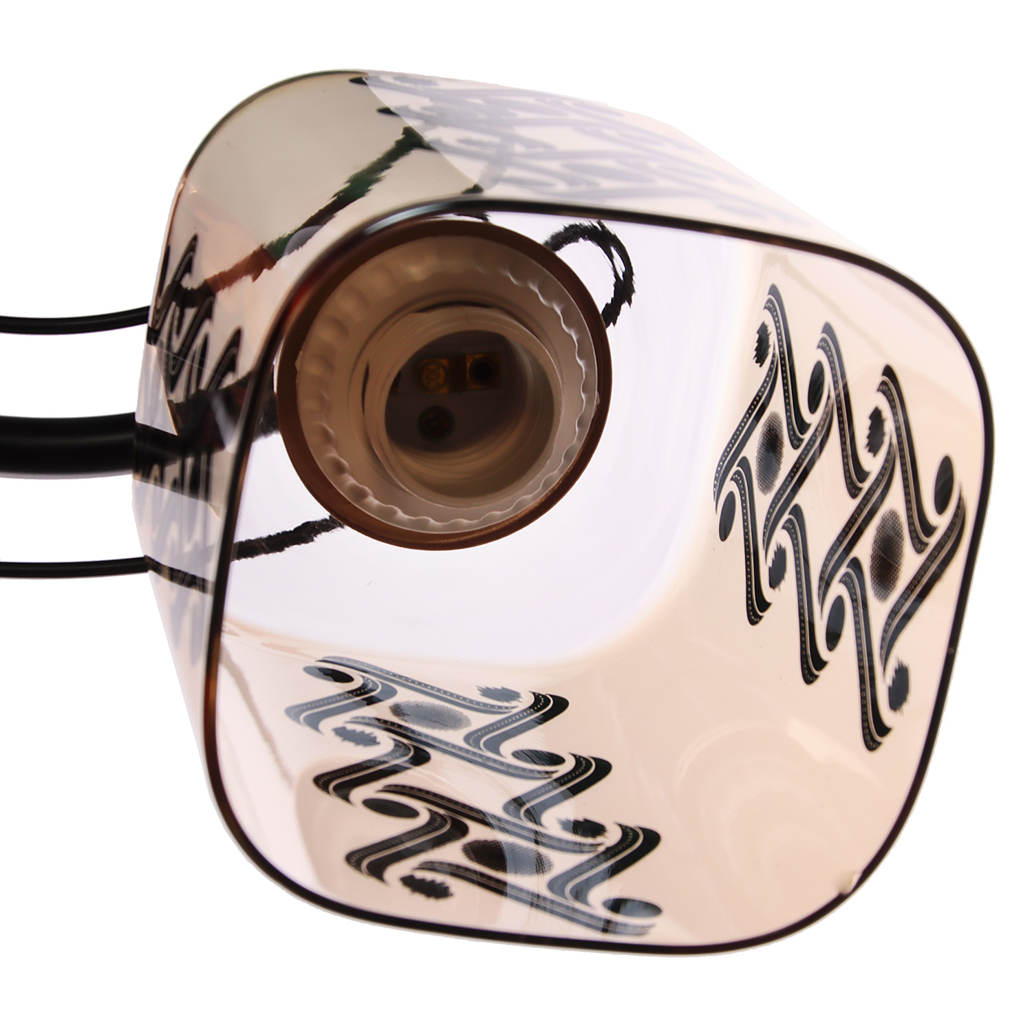 Люстра Verner Lighting A3944/2, 40 Вт, Е27, 2 лампы, черный/золото