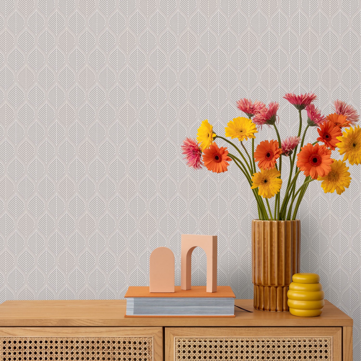 яяяОбои  флиз Victoria Stenova Laura (св.беж.) 588486 1.06*10м *6