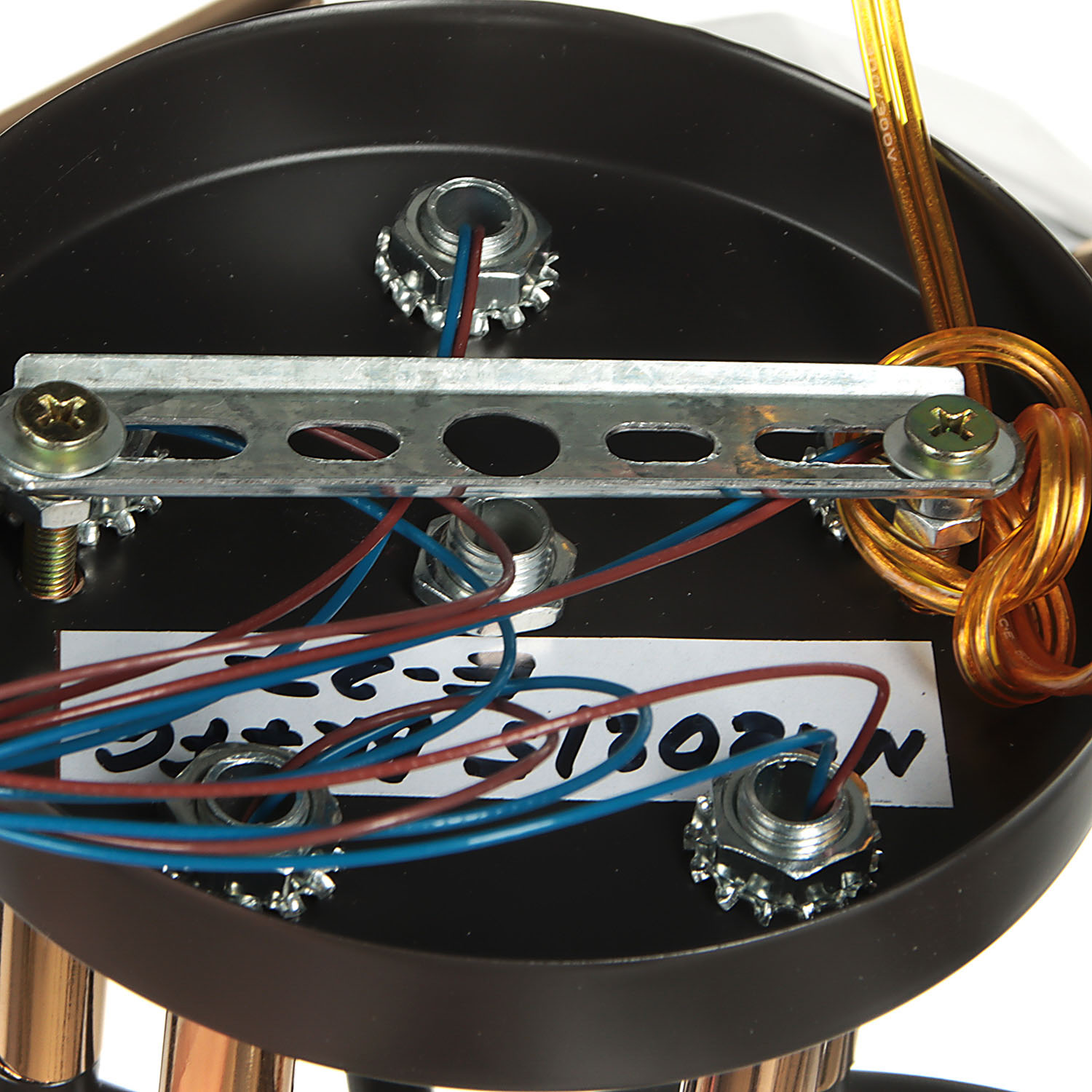 Люстра N4202/5 COFFEE+FGD 5*40W  E27 (d-670; h-310)  VERNER LIGHTING *1