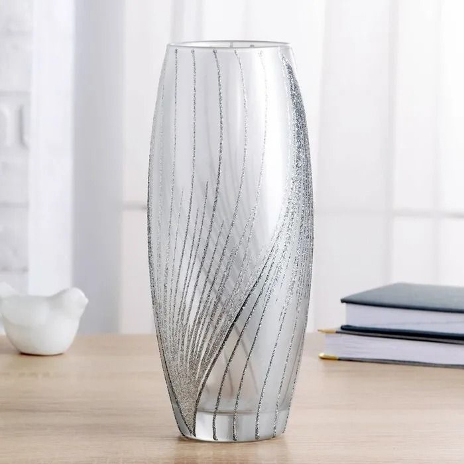 Ваза "Роскошное серебро" 25 см   2760786