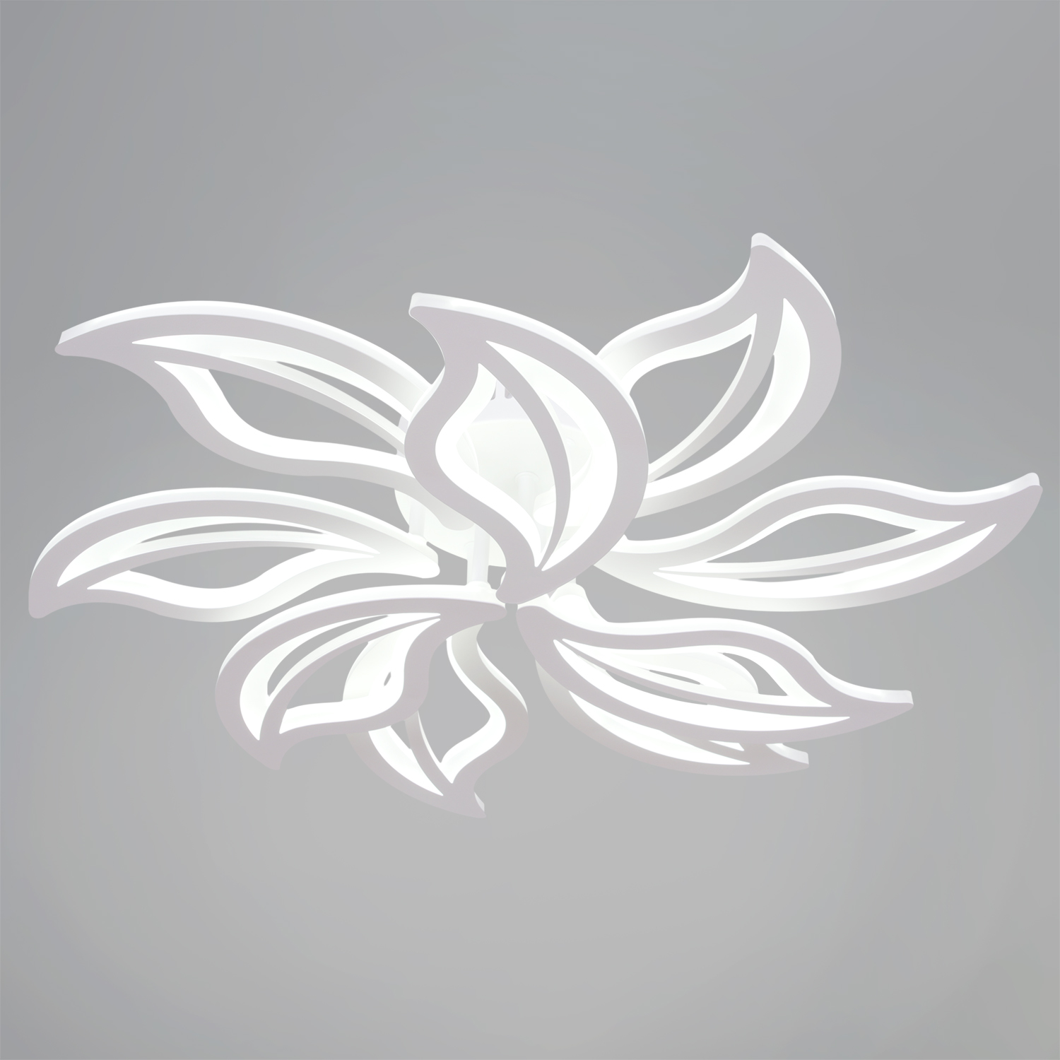 Светильник потолочный светодиодный 81990-0.3-6+3 WH LED 3000-6500К ПДУ+диммер S=32м2   *1