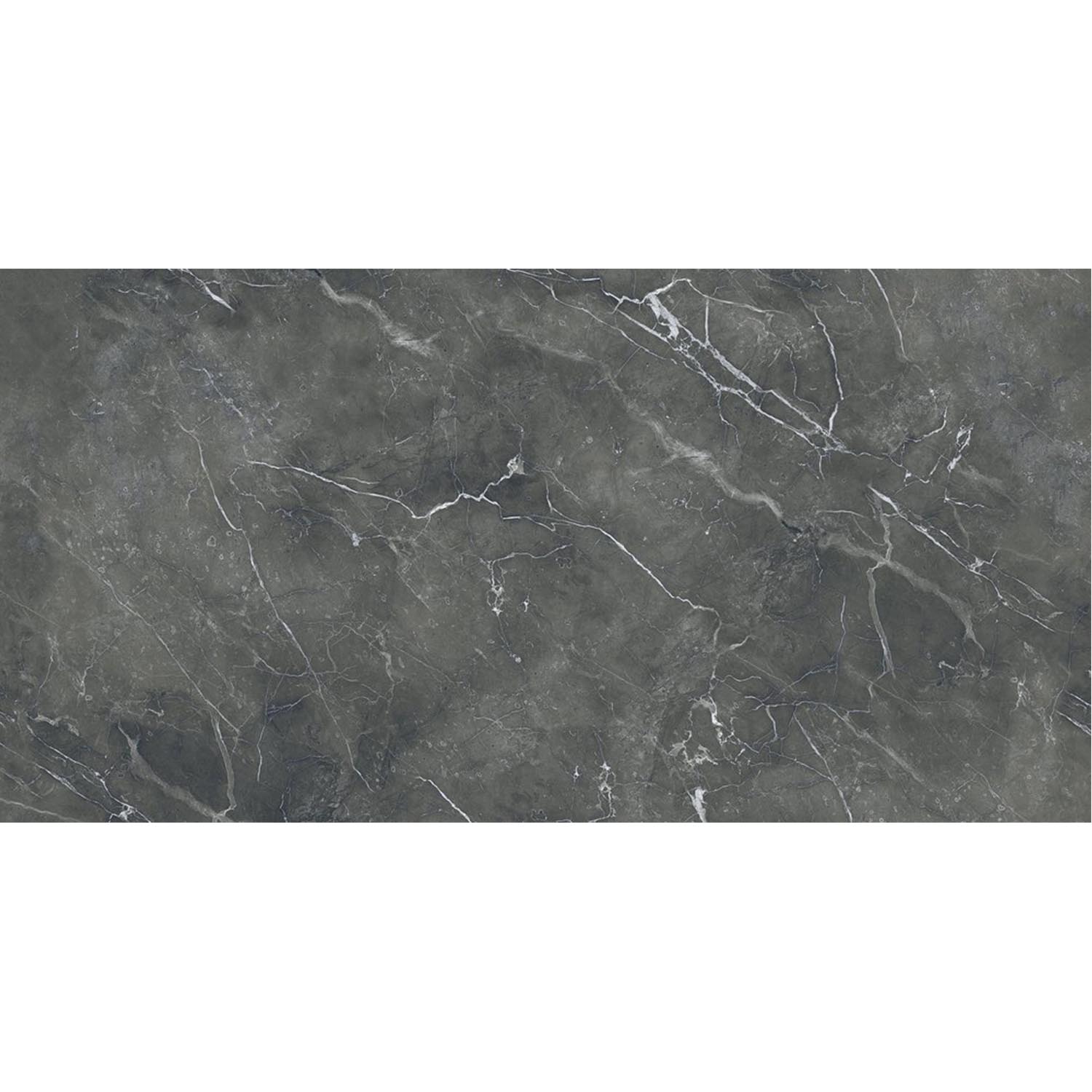 Керамогранит 1.44 м² Global Tile Lucciano GT120606309PR/32, 1200х600х8.5 мм, полированный, темно-серый