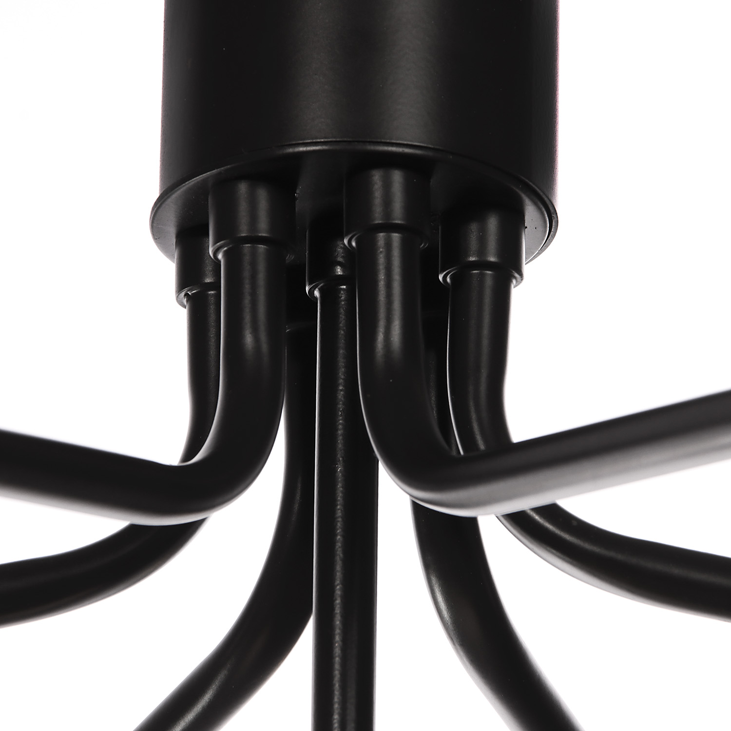 Люстра N5126/7 COFFEE+FGD Е27 1*40Вт ( h=510;d=770)  VERNER LIGHTING *1