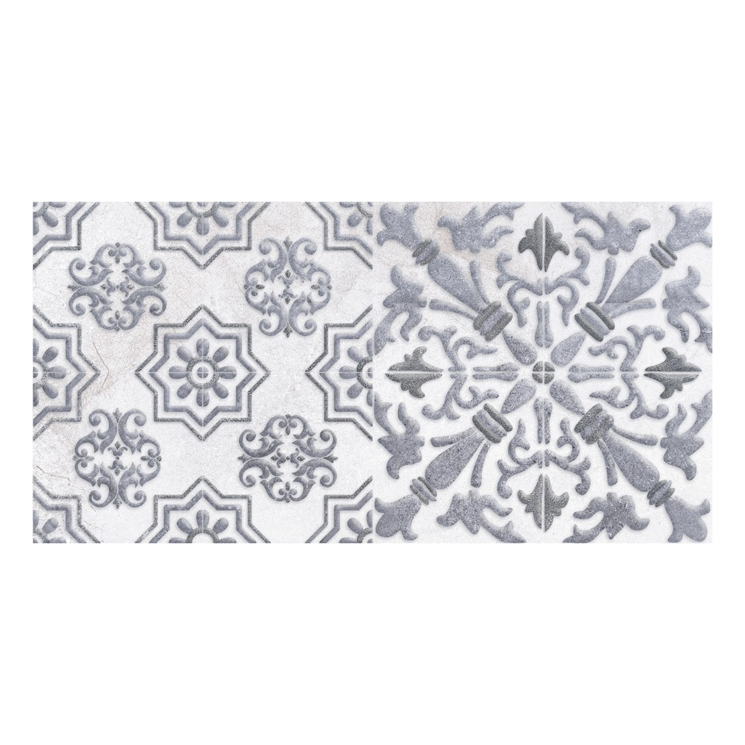 Плитка декоративная LB Ceramics Кампанилья тип 1, 40х20 см, серый