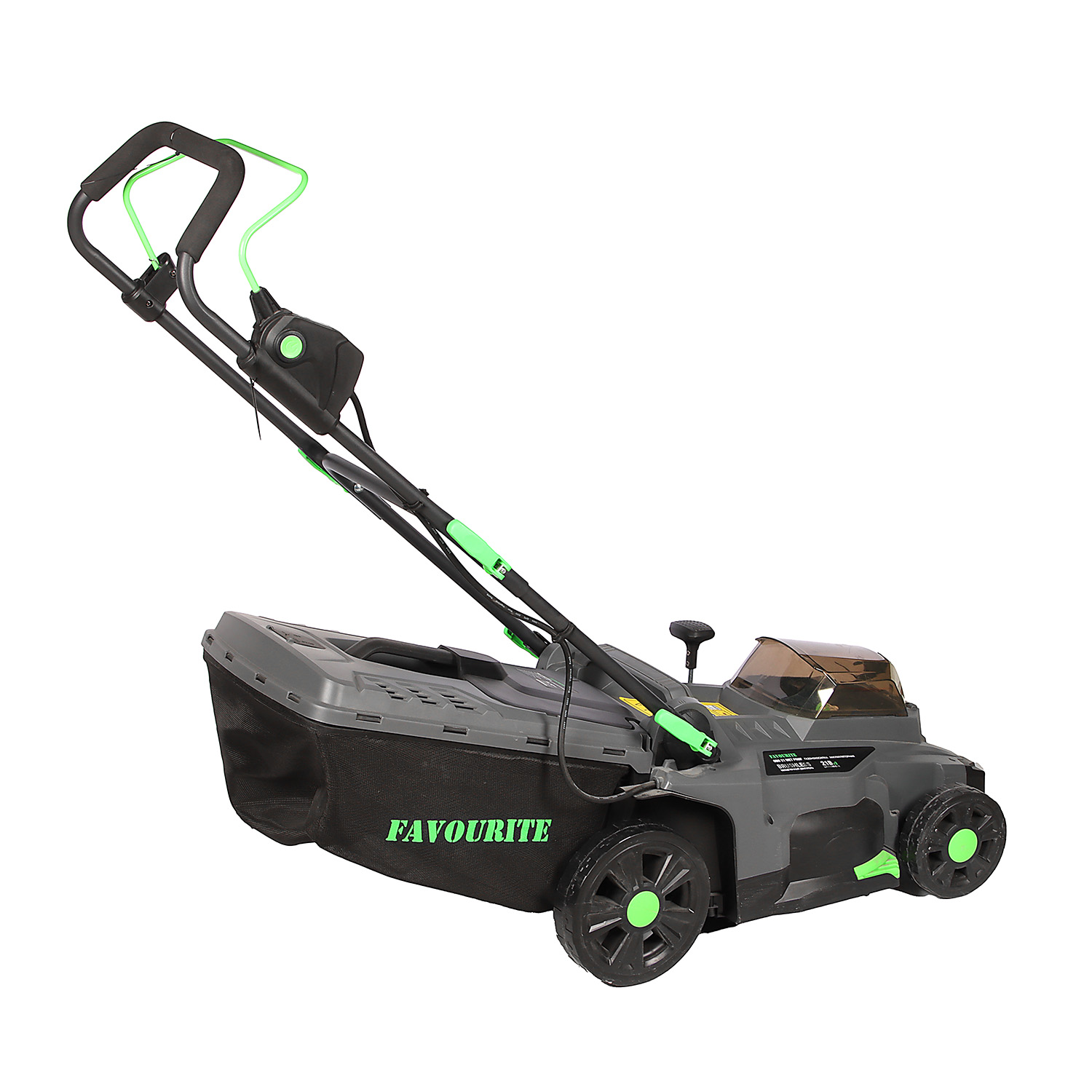 Газонокосилка аккумуляторная 21В+21В шир/выс скаш 37см/25-75мм травосборник 35л OBS 21W FAVOURITE *1