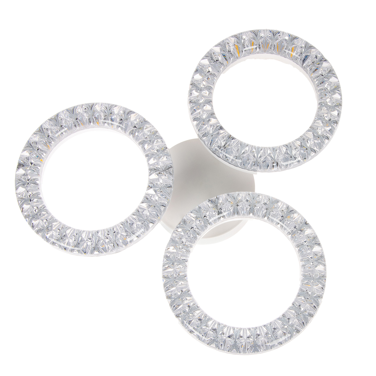 Люстра 09847-0.3-03A WH LED ПДУ+диммер S=10м2 *1