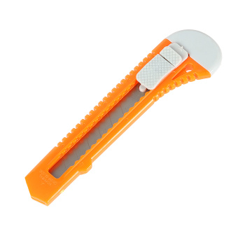 Нож строительный 18мм корпус пластик JSHL18112 NovoCRAFT *1/48/576