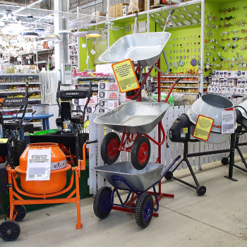 Тачка садовая двухколесная AGROBIO, 130 кг, 85 л