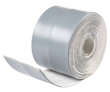 Лента-бордюр для ванны 30*30мм*3,35м (серая) ТМ Аккурат *1/12