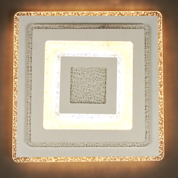 Светильник светодиодный акриловый 500мм 200W Q2028 100W*2 white с пультом S=25м VERNER LIGHTING *1