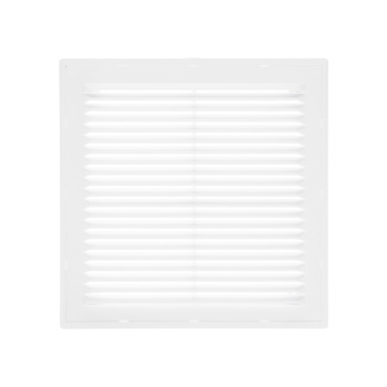 Решетка вентиляционная 249х249мм 2525Р (с сеткой) Эковент *1/40