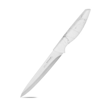 Нож кухонный ATTRIBUTE  пл.р. Marble универсальный дл.лезв.13см AKM214 блистер *1/6/72