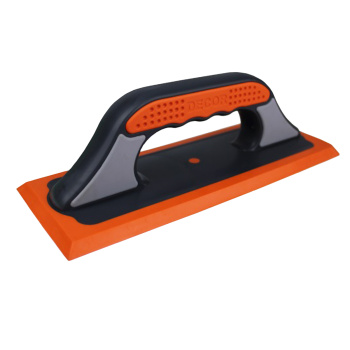 Терка для цементной затирки 260*100мм мягкая резина трехкомпонентная ручка (арт.570-001)  *1/7