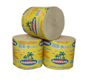 Бумага туалетная Панорама, 35 м, без втулки