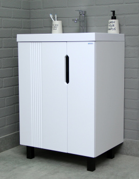 Тумба /Айсберг/ "Марта 60" бел. (выпис. раков. КШ149 - Unit, КМ416-Bazis 60, КЦ393-Absolute 60)*1/14