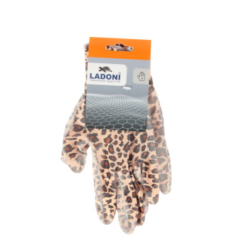 Перчатки садовые с нитриловым покрытием (женские) (арт.4525) *12/240/250