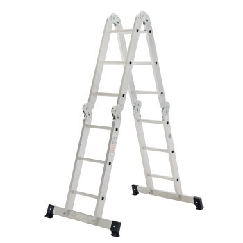 Лестница-стремянка алюм. "трансформер" 4секц. х 3ст., общ.дл.3,3м "Новая высота" 1320403 (СПб) *1