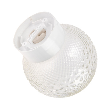 Светильник НББ 64-60 1*60Вт "шар Цветочек" прозр.стек.прямое основание (4081)*1/10