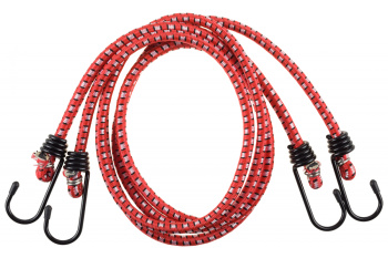 Шнур крепежный резиновый 100 см,d7мм, 2 шт, крюки стальные Мастер (арт.40505-100_z01) Stayer *1/6/48