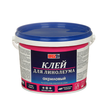 Клей акриловый BROZEX для линолеума, 2.8 кг