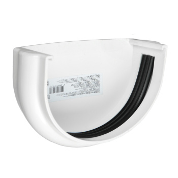 Заглушка желоба 120 мм ТехноНиколь, белый