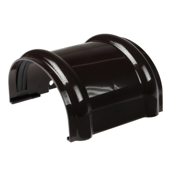 Соединитель желоба 120 мм ТехноНиколь, темно-коричневый