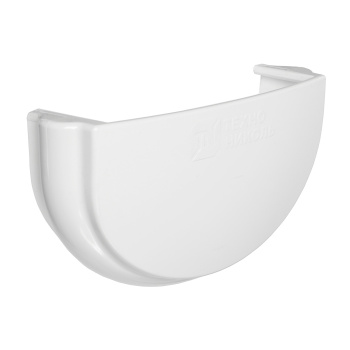 Заглушка желоба 120 мм ТехноНиколь, белый