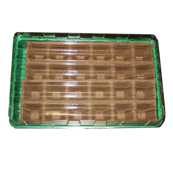 Минипарник с торфяными горшочками, 24 ячейки