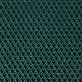 Коврик грязезащитный ЭВА, 68х48 см, ромб, темно-зеленый