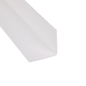 Уголок отделочный ПВХ 25*25 белый 2,7м РСП *50