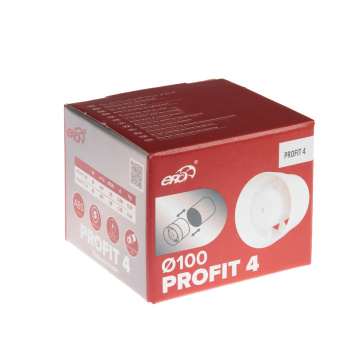 Вентилятор PROFIT 4 ERA канальный (Ø100мм приточно-вытяжной, 107 м3/ч 103*103мм) *1/36