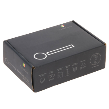 Ручка раздельная НИКЕЛЬ суперматовый H-22112-NISM Slim Code Deco *1/18