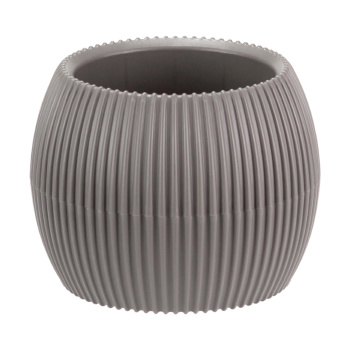 Кашпо пластм. "Пиканто" 0,35л d вверха 8мм h9мм с поддон,с дрен.реш.Француз. сер.М3211 ("М-П")*1/12