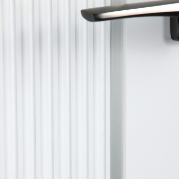 Дверное полотно глухое ПВХ Бронкс белый софт 800 мм Аркада