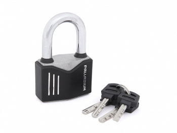 Замок навесной прорезиненный 900S-40 блистер Палладиум *1/6/36