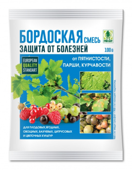 Бордоская смесь 100 г (медный купорос + известь) Green Belt