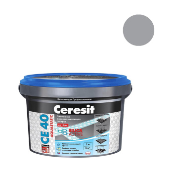 Затирка для швов 2 кг Церезит CE 40, антрацит